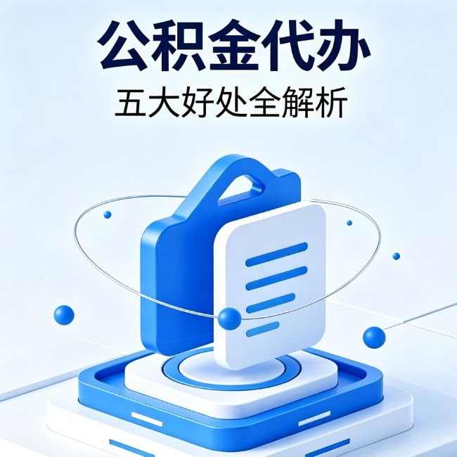 北碚公积金代办到底值不值？这5大好处让你少走弯路